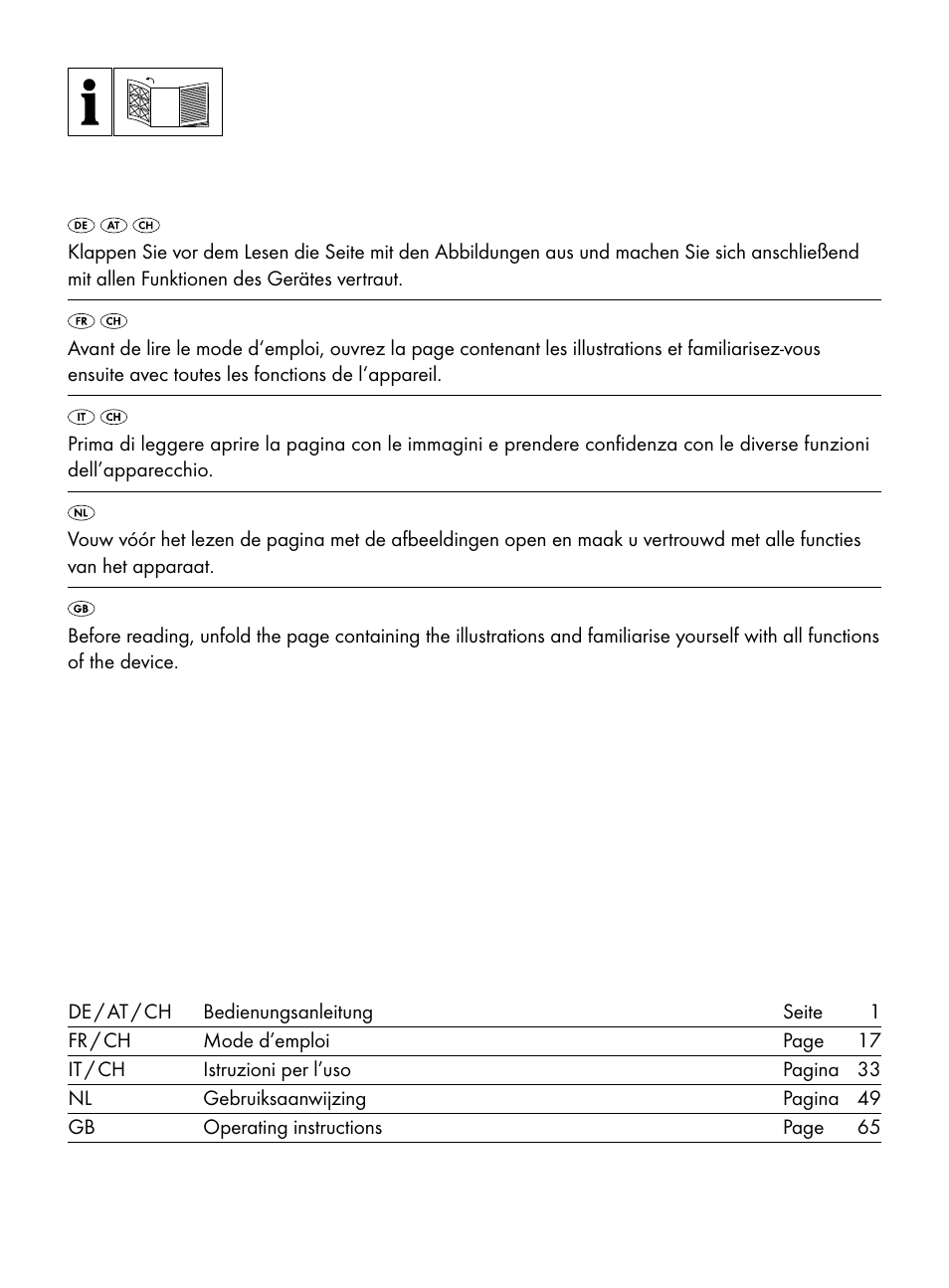 Powerfix PKG 82 A1 User Manual | Page 2 / 84