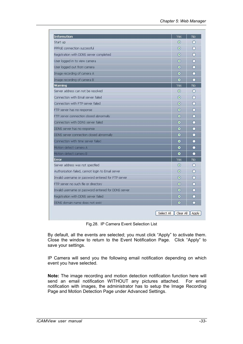Chenbro IP CAMERA 050862 User Manual | Page 36 / 90