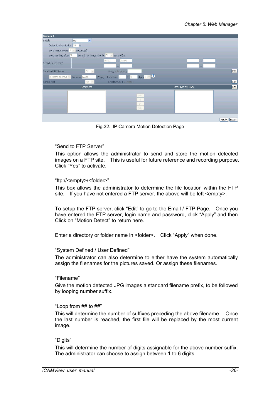 Chenbro IP CAMERA 050862 User Manual | Page 39 / 90