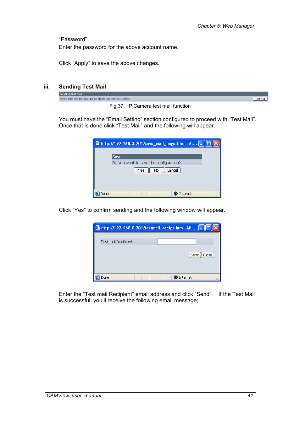 Chenbro IP CAMERA 050862 User Manual | Page 44 / 90