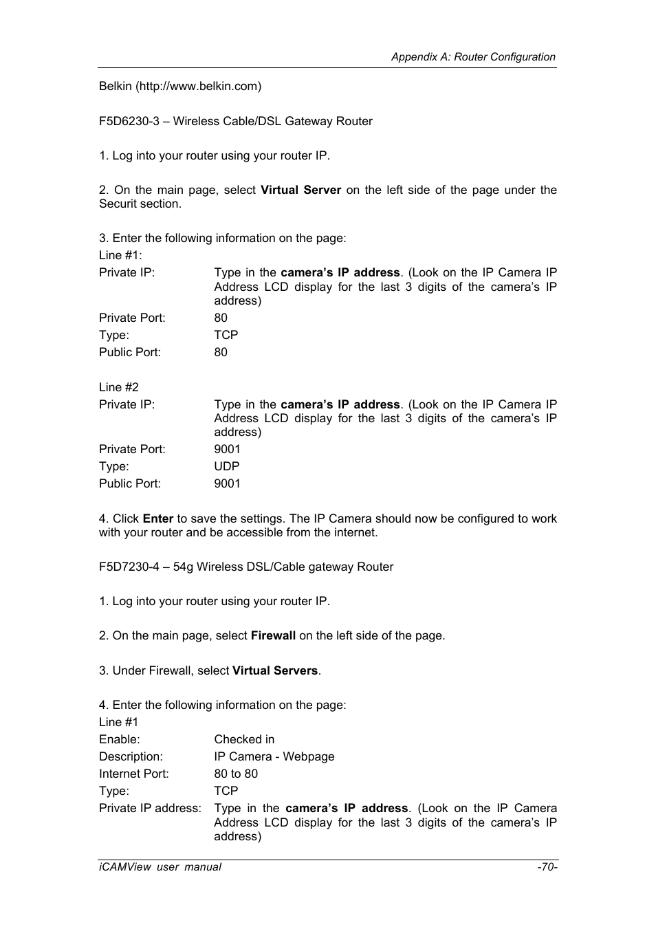 Chenbro IP CAMERA 050862 User Manual | Page 73 / 90