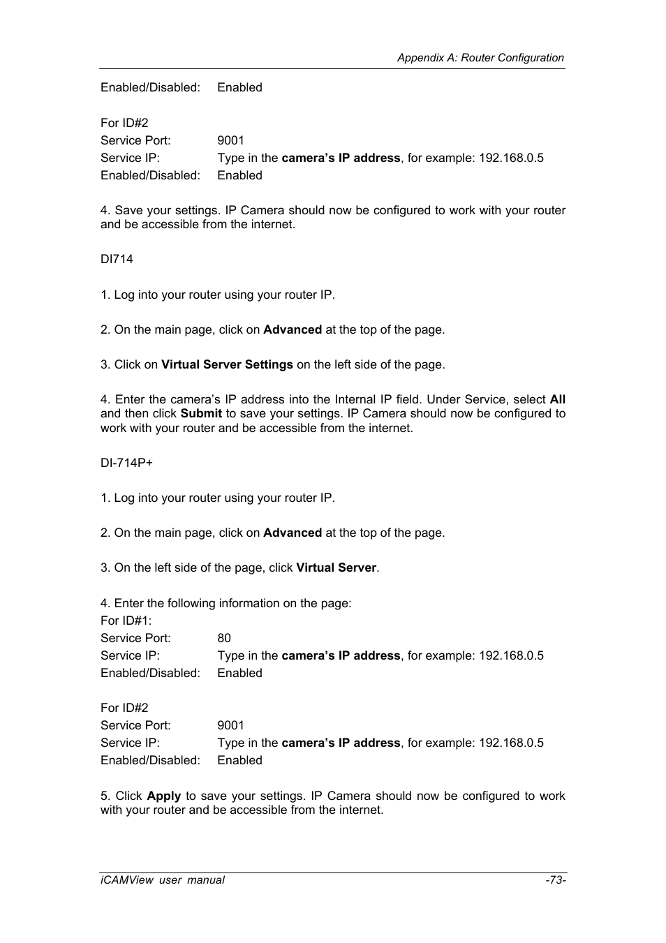 Chenbro IP CAMERA 050862 User Manual | Page 76 / 90