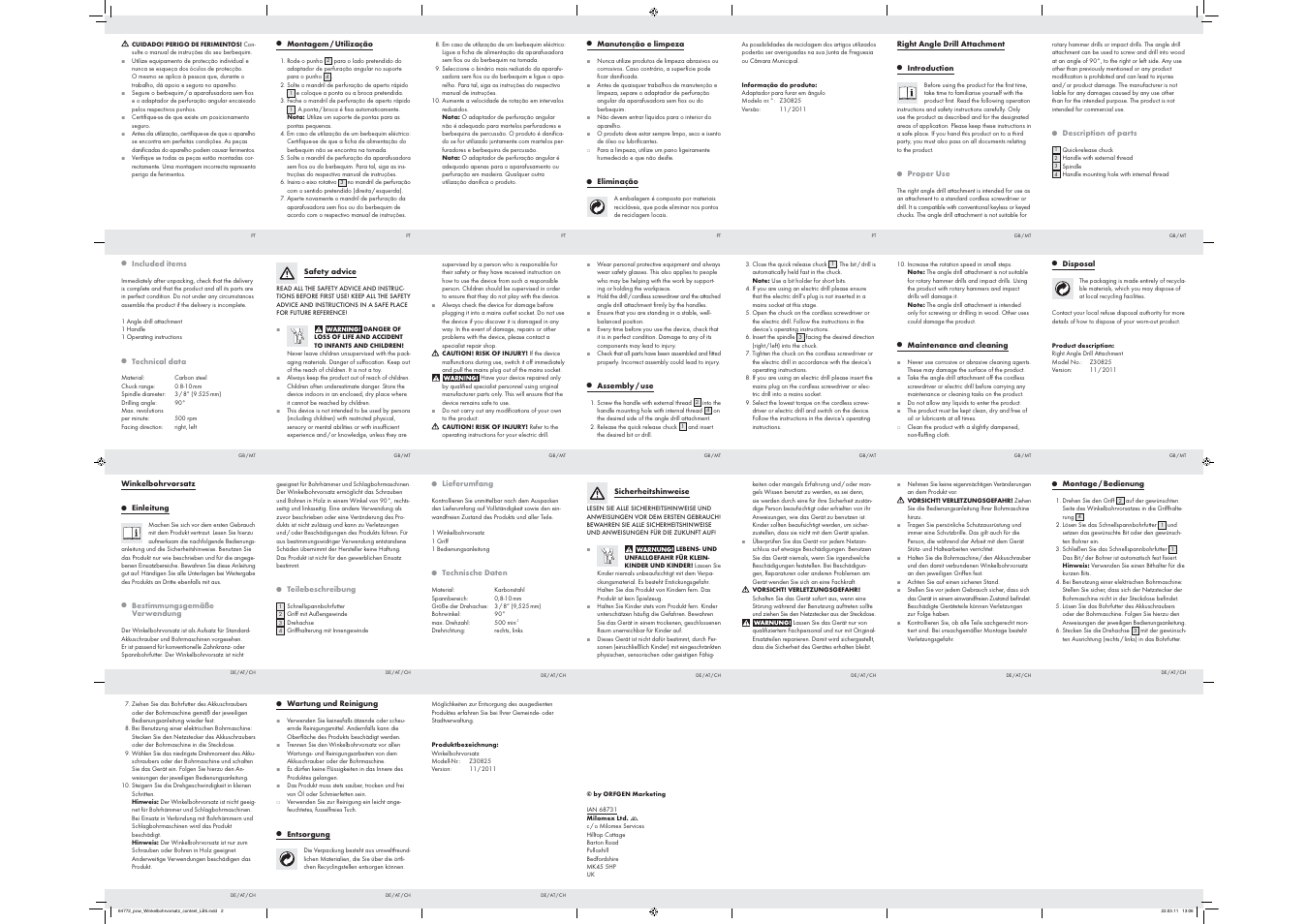 Powerfix Z30825 User Manual | Page 2 / 2