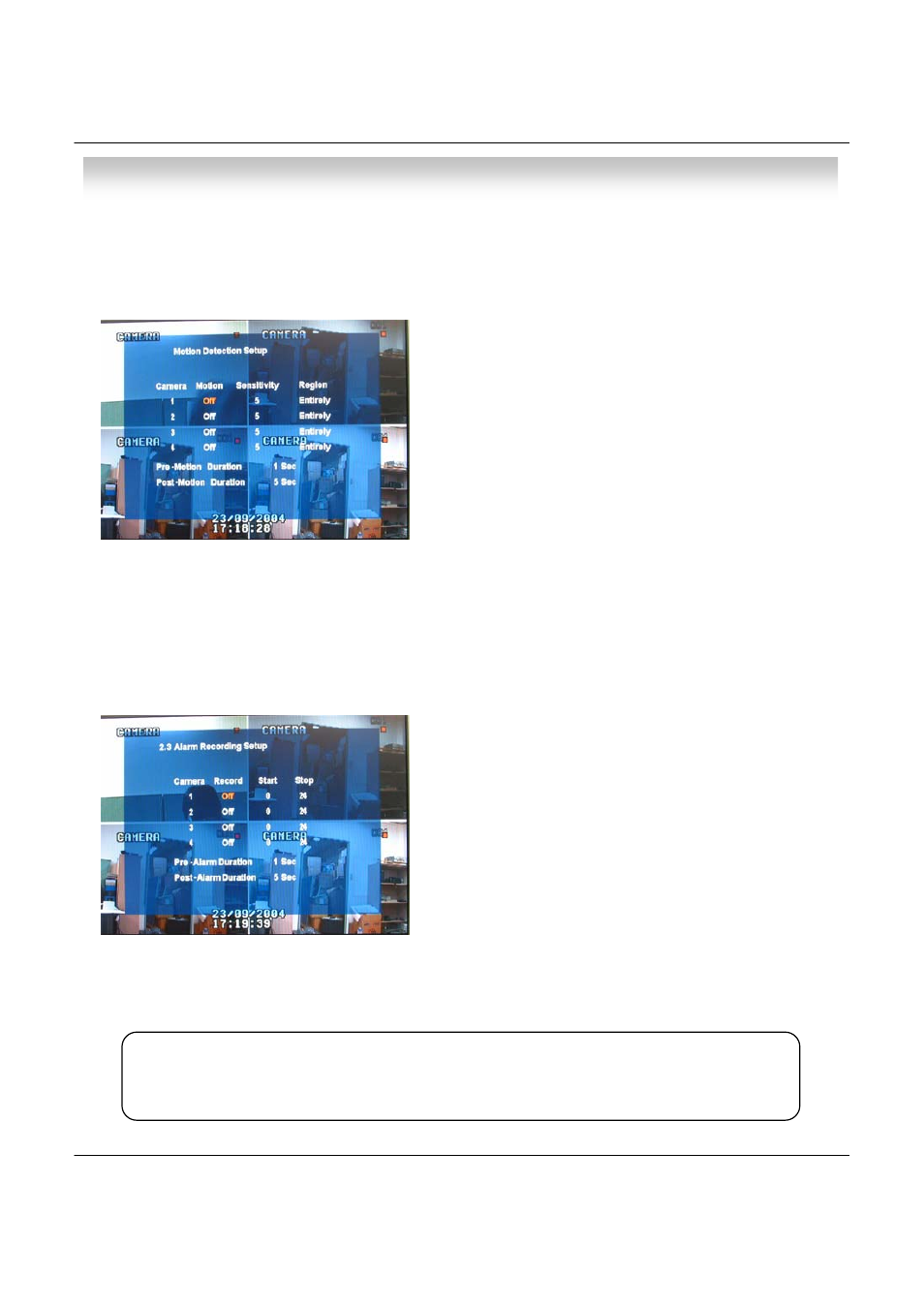 Menu | deXlan 047200 User Manual | Page 21 / 48
