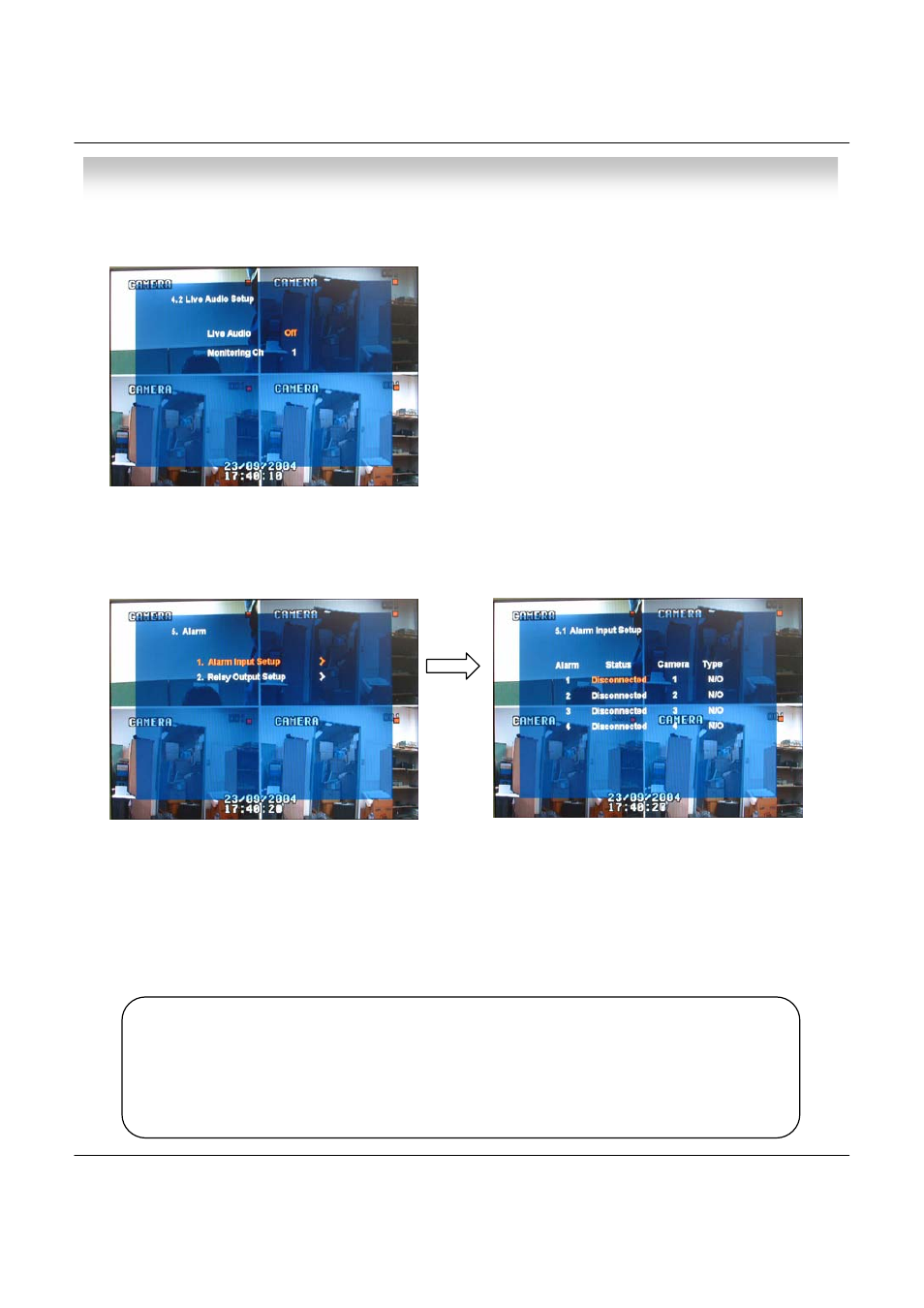 Menu | deXlan 047200 User Manual | Page 26 / 48