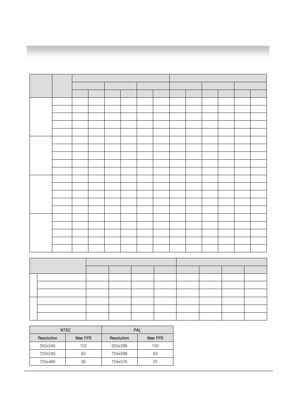 Specification & configuration, Recording file size | deXlan 047200 User Manual | Page 4 / 48