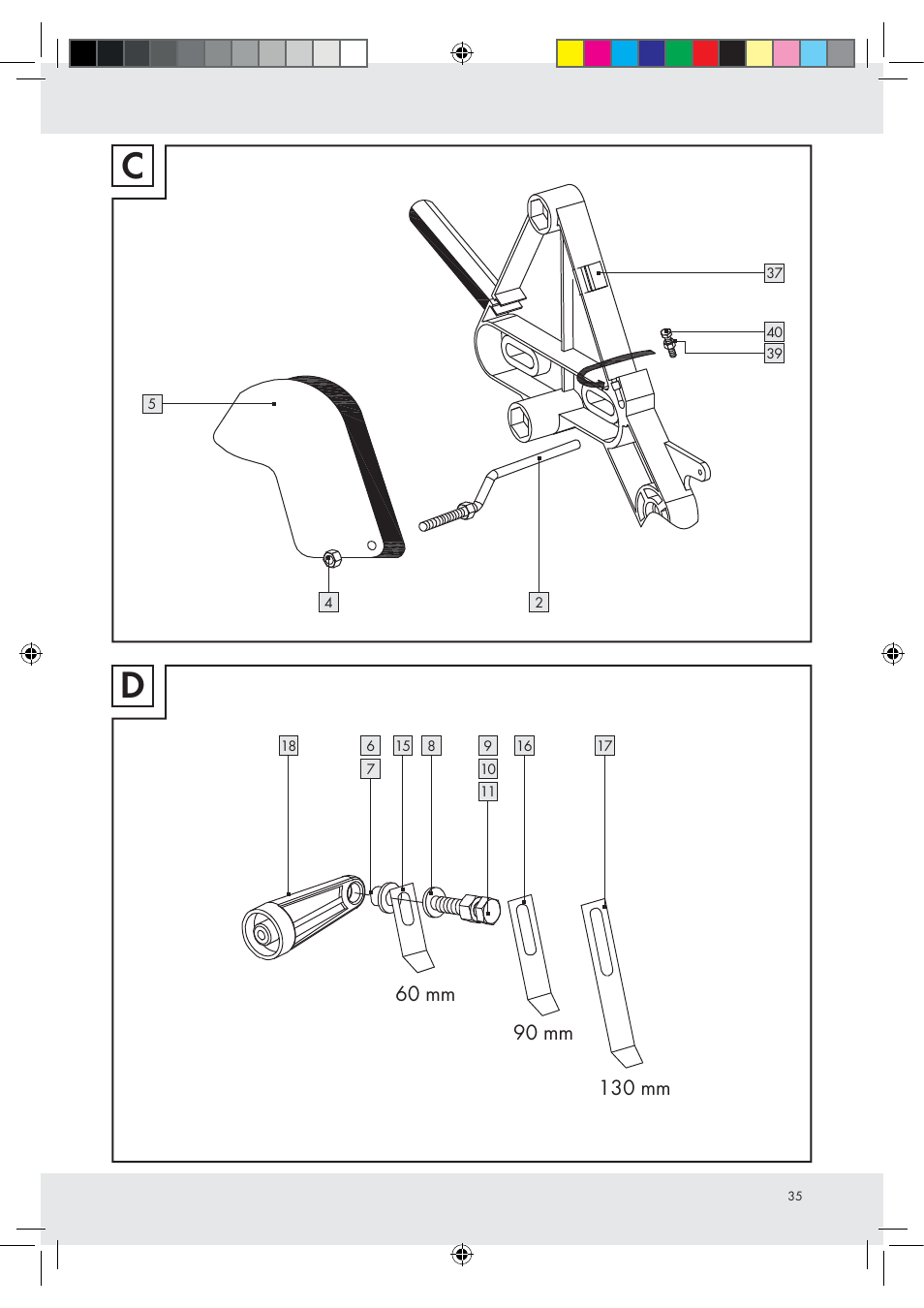 Powerfix Z15003 User Manual | Page 35 / 37