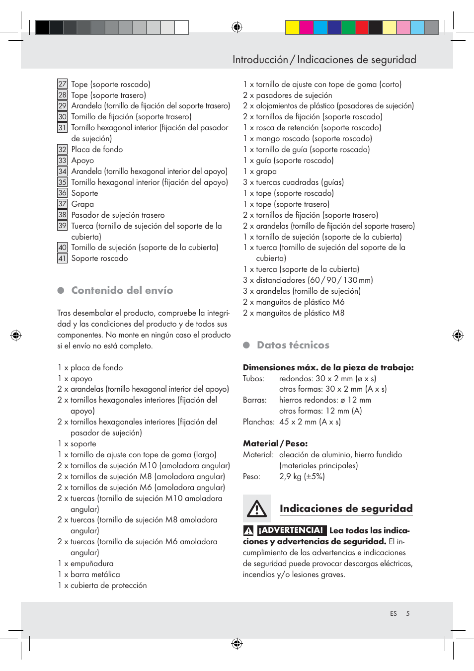 Powerfix Z15003 User Manual | Page 5 / 37