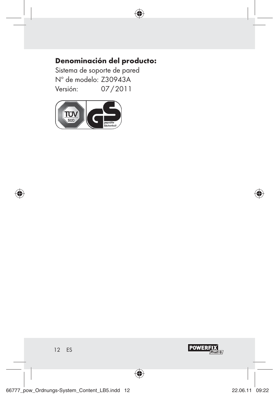 Powerfix Z30943A User Manual | Page 10 / 33