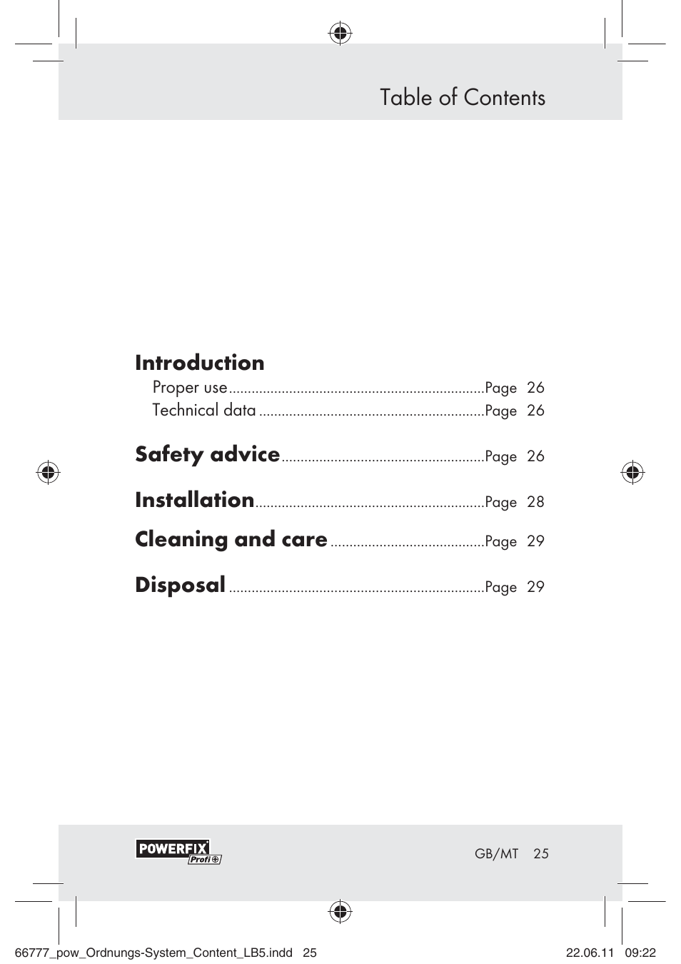 Powerfix Z30943A User Manual | Page 23 / 33