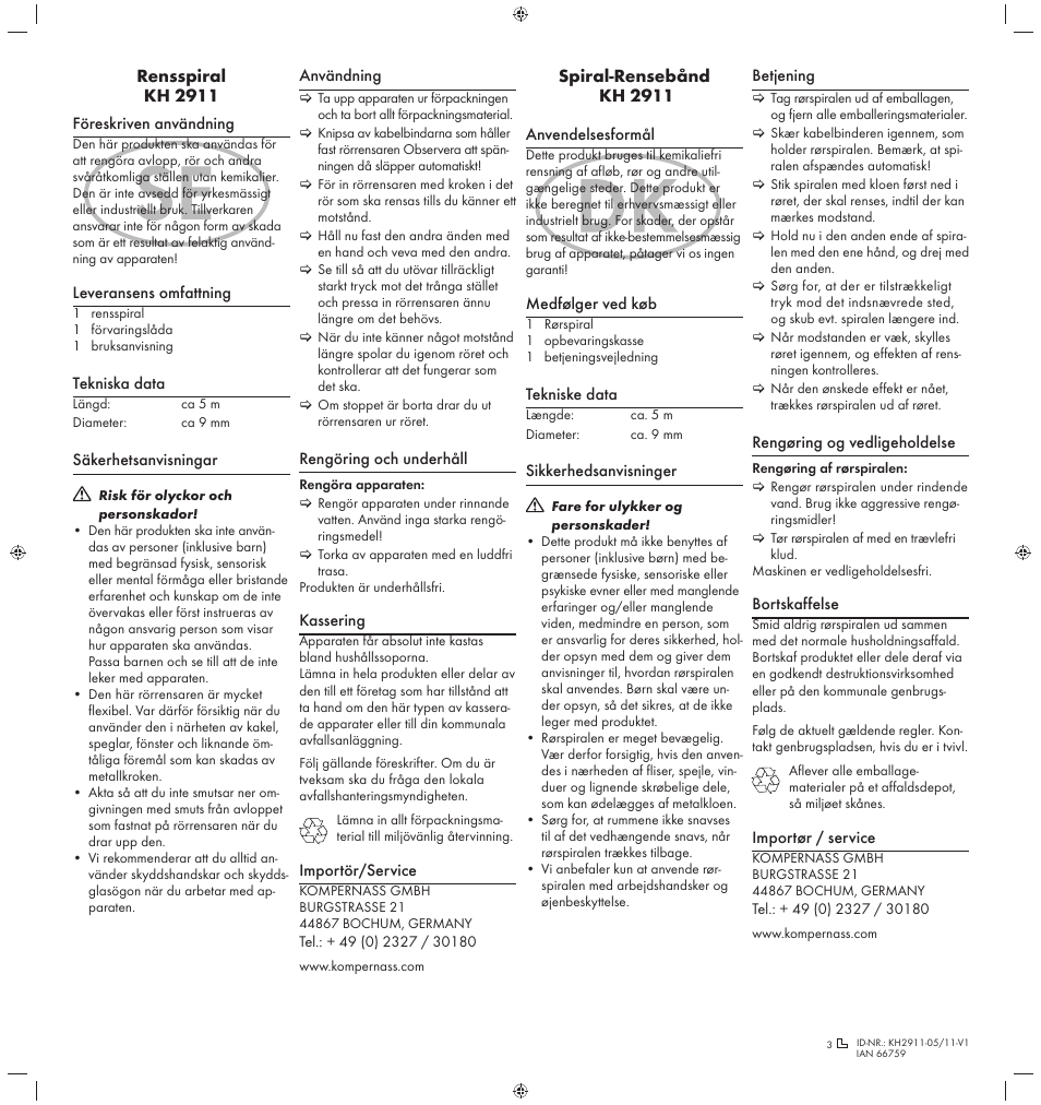 Powerfix KH 2911 User Manual | Page 2 / 2