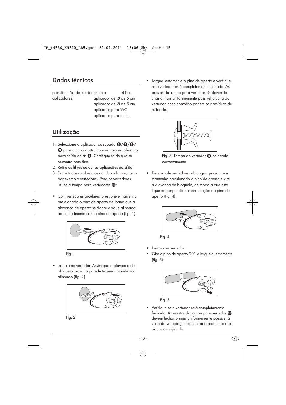 Dados técnicos, Utilização | Powerfix KH 710 User Manual | Page 17 / 31