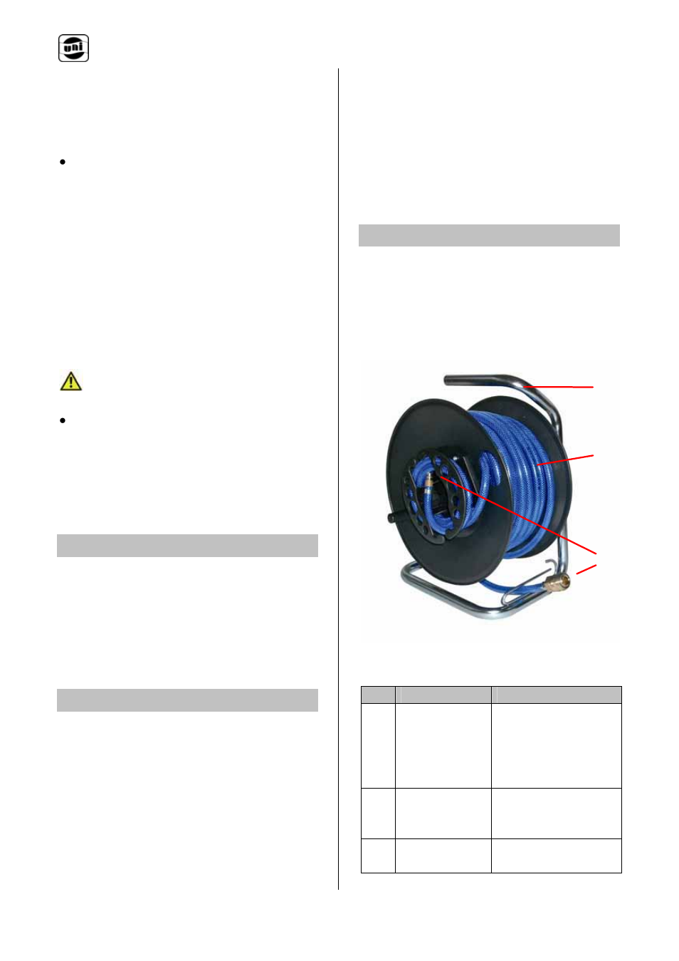 Compressed air hose drum gb, 4scope of supply, 5 technical data | 6 product overview | Powerfix Air Compressor Hose Reel User Manual | Page 11 / 97