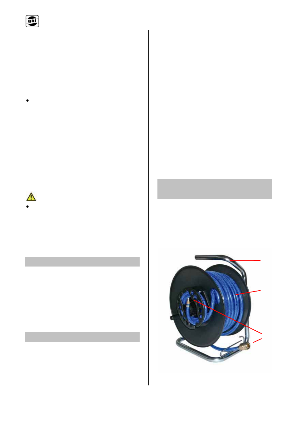 Enrolador de mangueira de ar comprimido pt, 4 material fornecido, 5 dados técnicos | 6vista geral do aparelho | Powerfix Air Compressor Hose Reel User Manual | Page 41 / 97