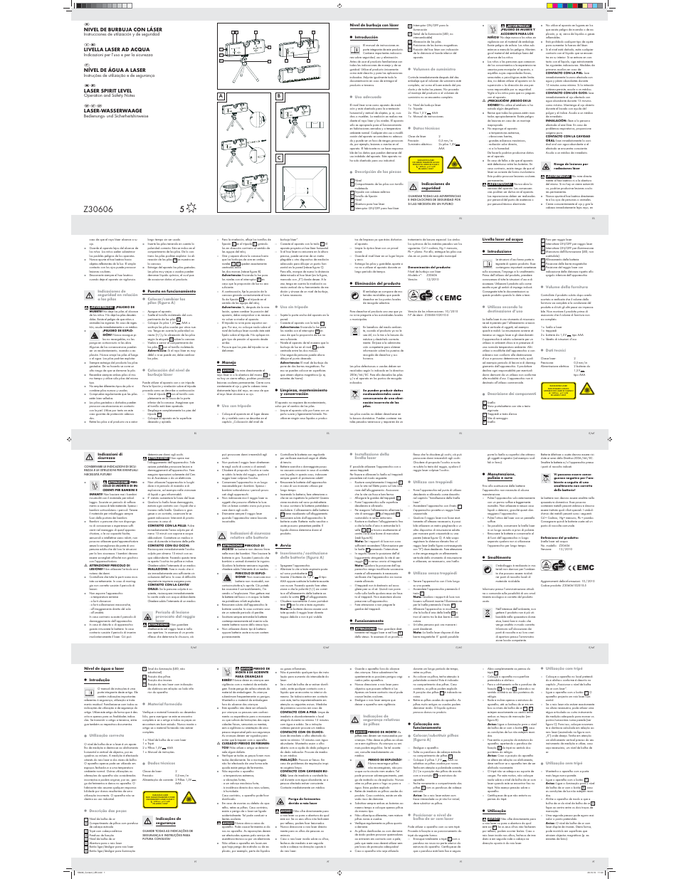 Powerfix Z30606 User Manual | 2 pages