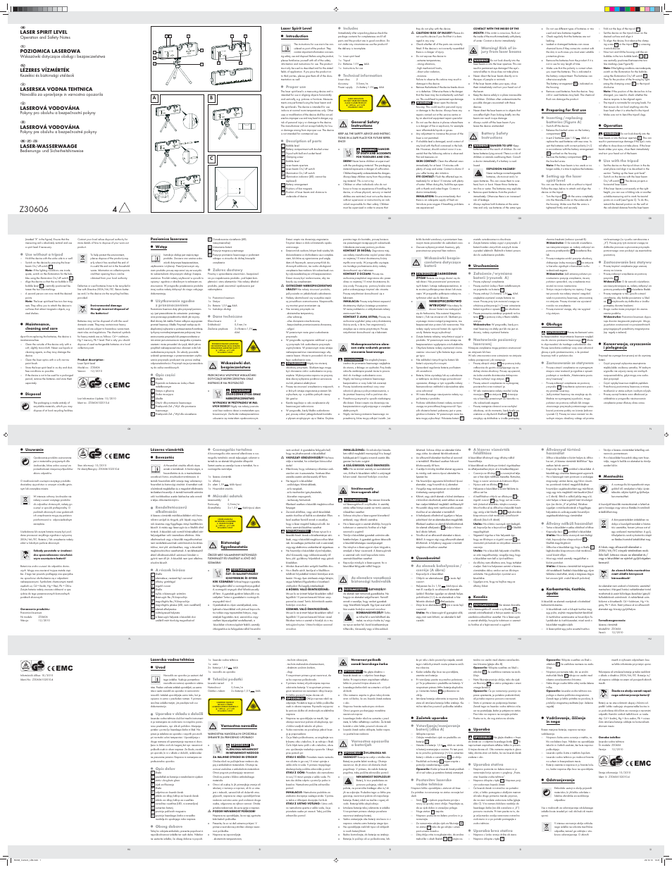 Powerfix Z30606 User Manual | 2 pages