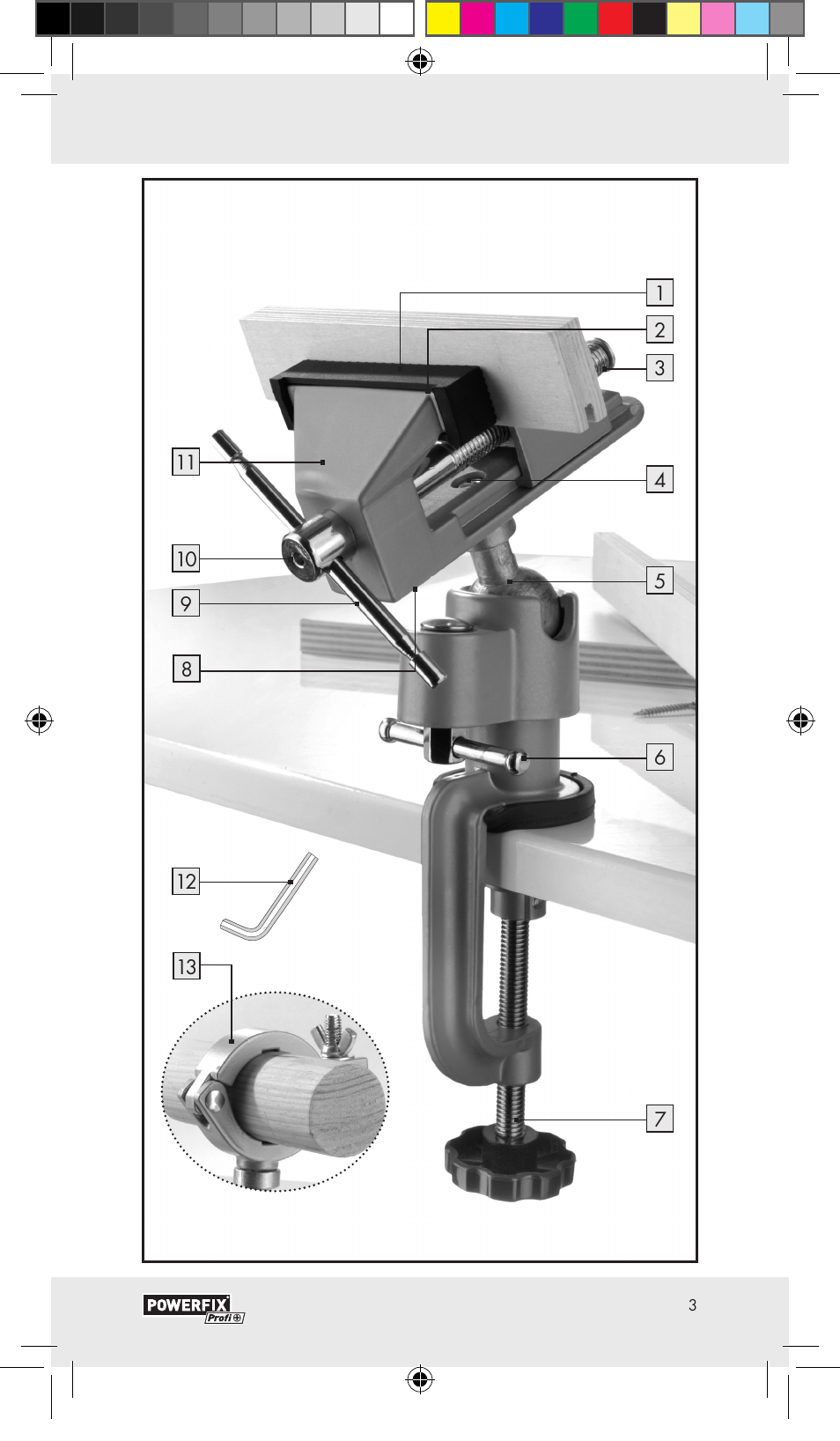 Powerfix VACUUM BASE VICE A User Manual | 31 pages