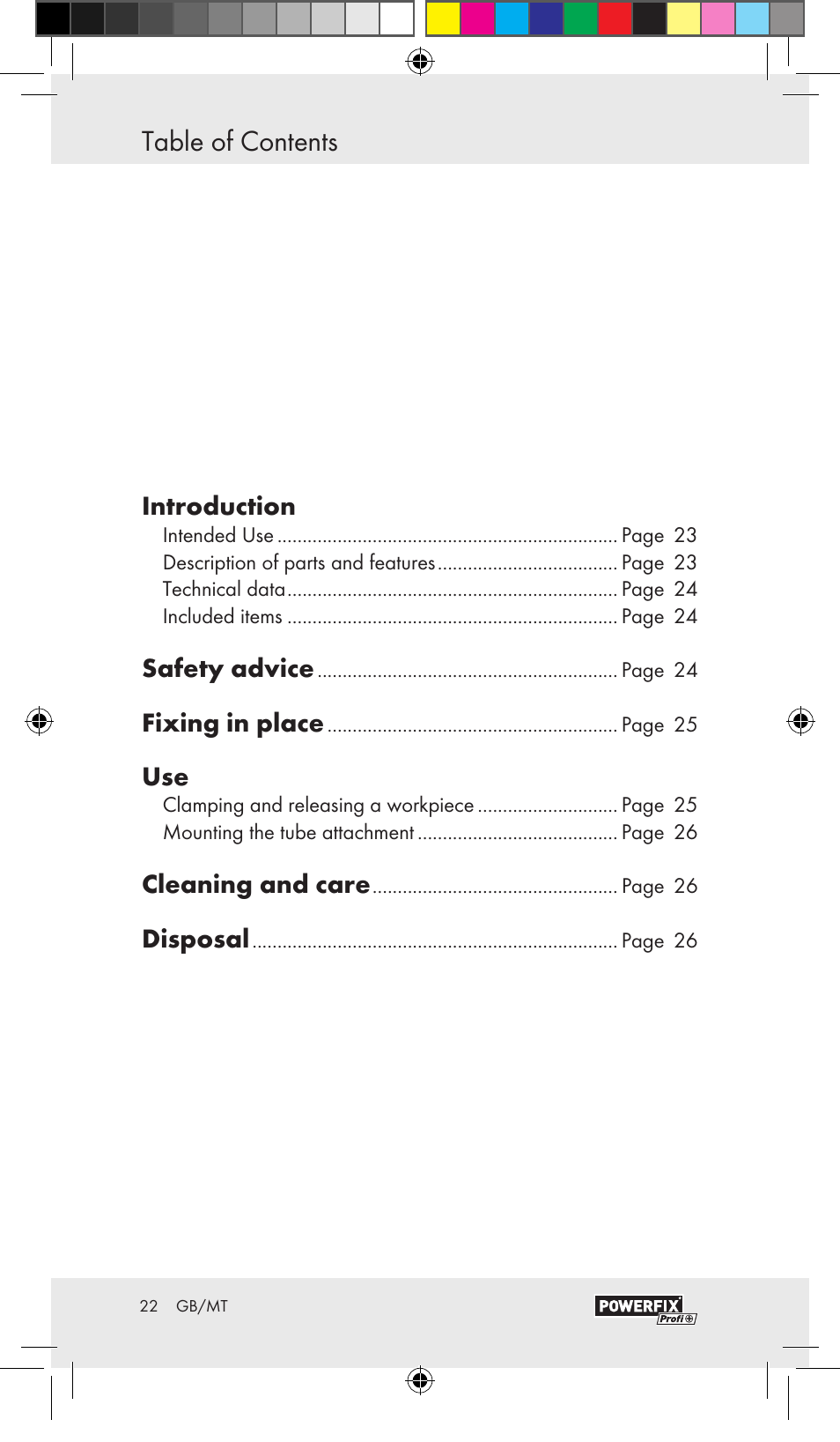 Powerfix VACUUM BASE VICE A User Manual | Page 20 / 31