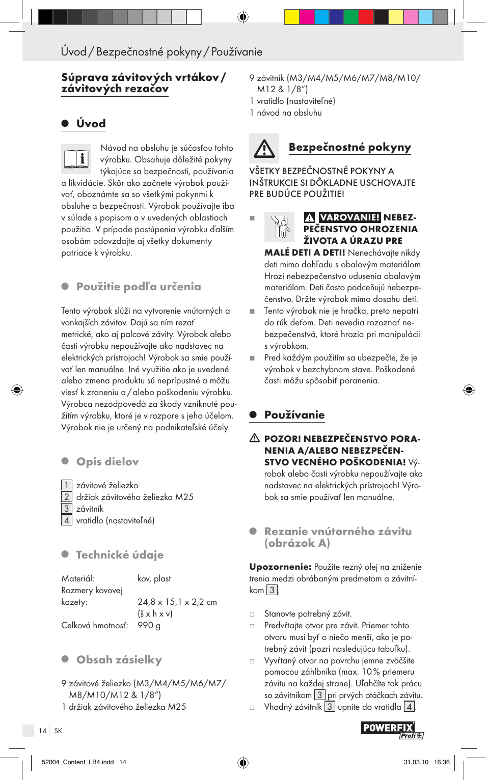 Powerfix Z30003 User Manual | Page 12 / 17