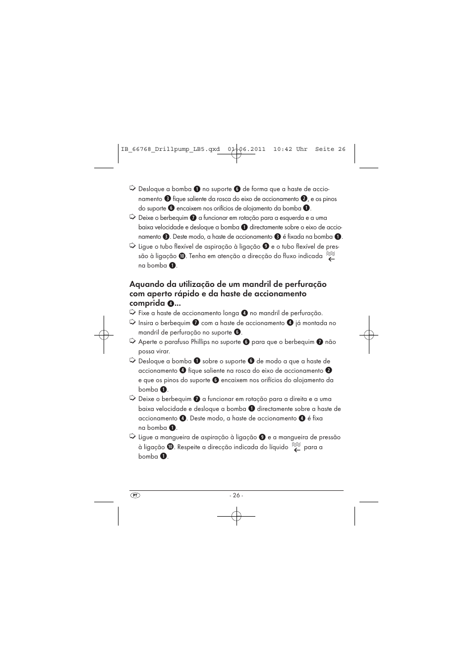 Powerfix DRILL PUMP User Manual | Page 28 / 52