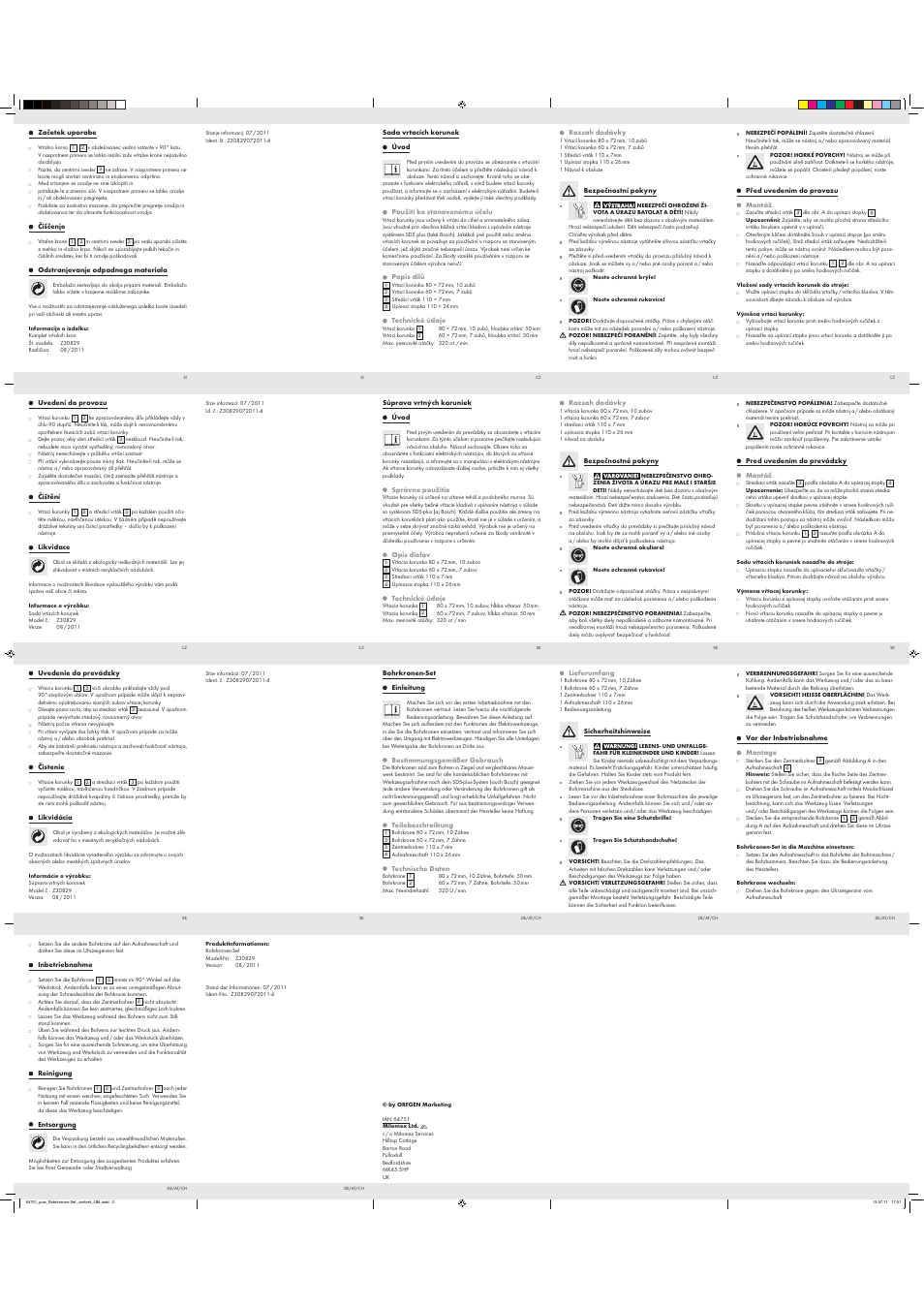 Powerfix Z30829 User Manual | Page 2 / 2
