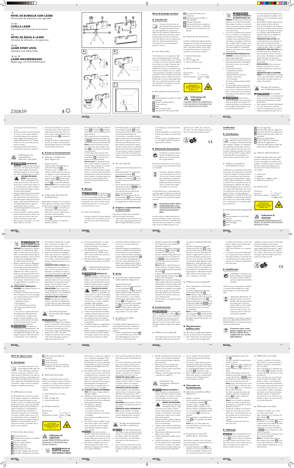 Powerfix Z30859 User Manual | 2 pages