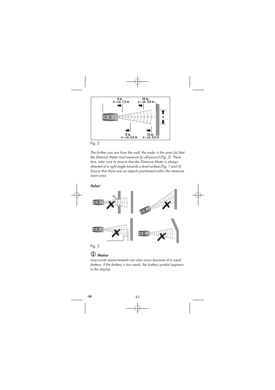 Fig. 2, False! fig. 3 notice | Powerfix KH 2927-1 User Manual | Page 44 / 62