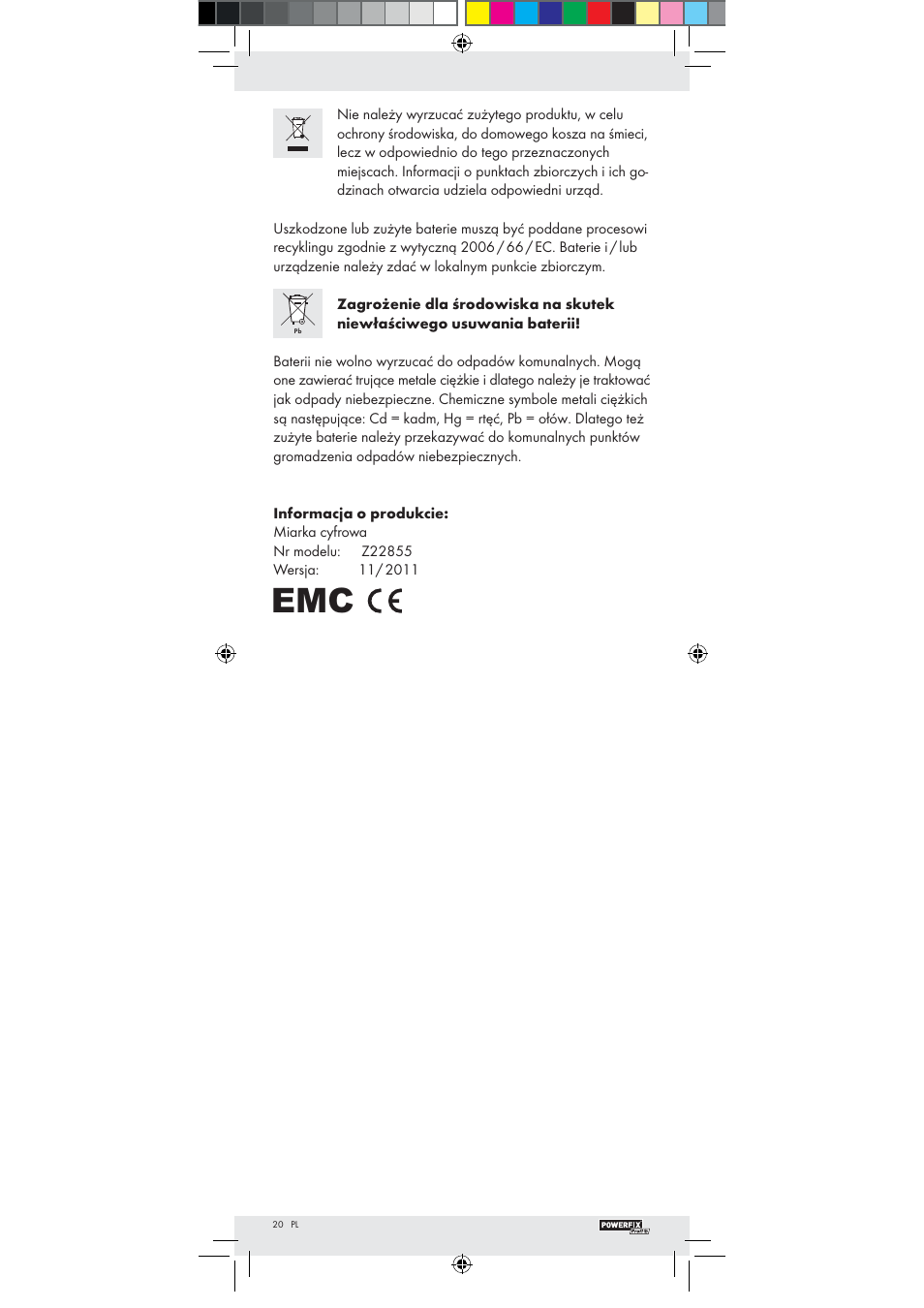 Powerfix Z22855 User Manual | Page 18 / 51