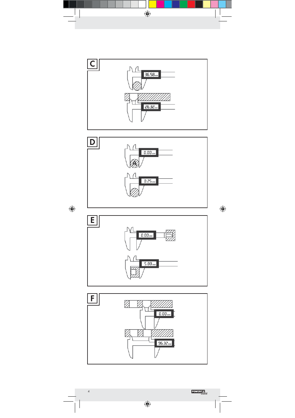 Cd e f | Powerfix Z22855 User Manual | Page 2 / 51