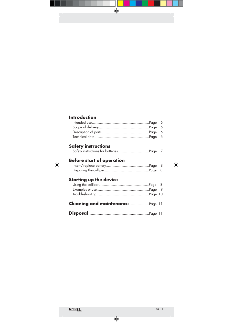 Powerfix Z22855 User Manual | Page 3 / 51