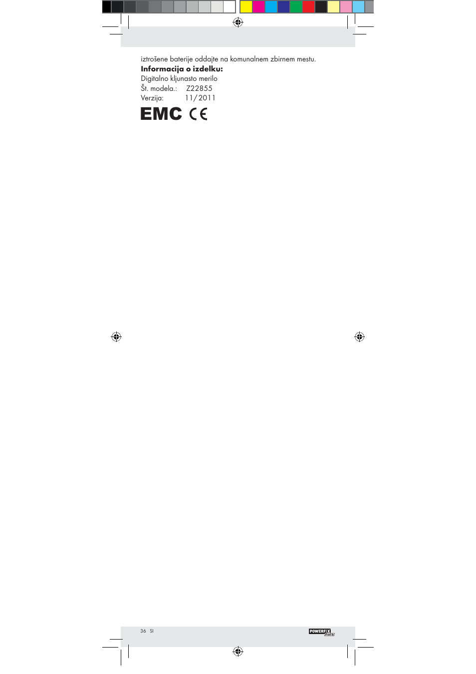 Powerfix Z22855 User Manual | Page 34 / 51