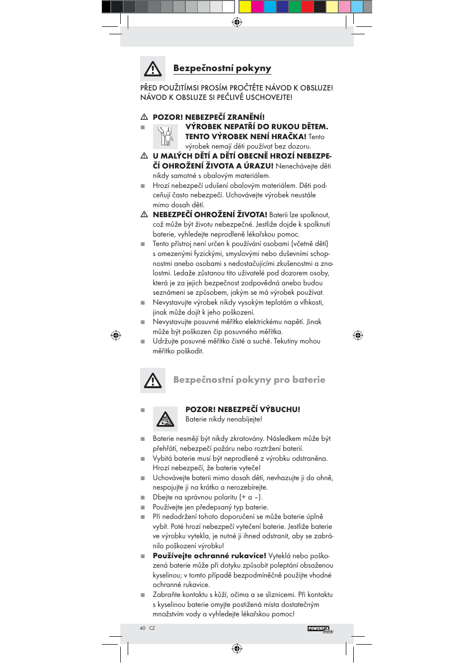 Powerfix Z22855 User Manual | Page 38 / 51