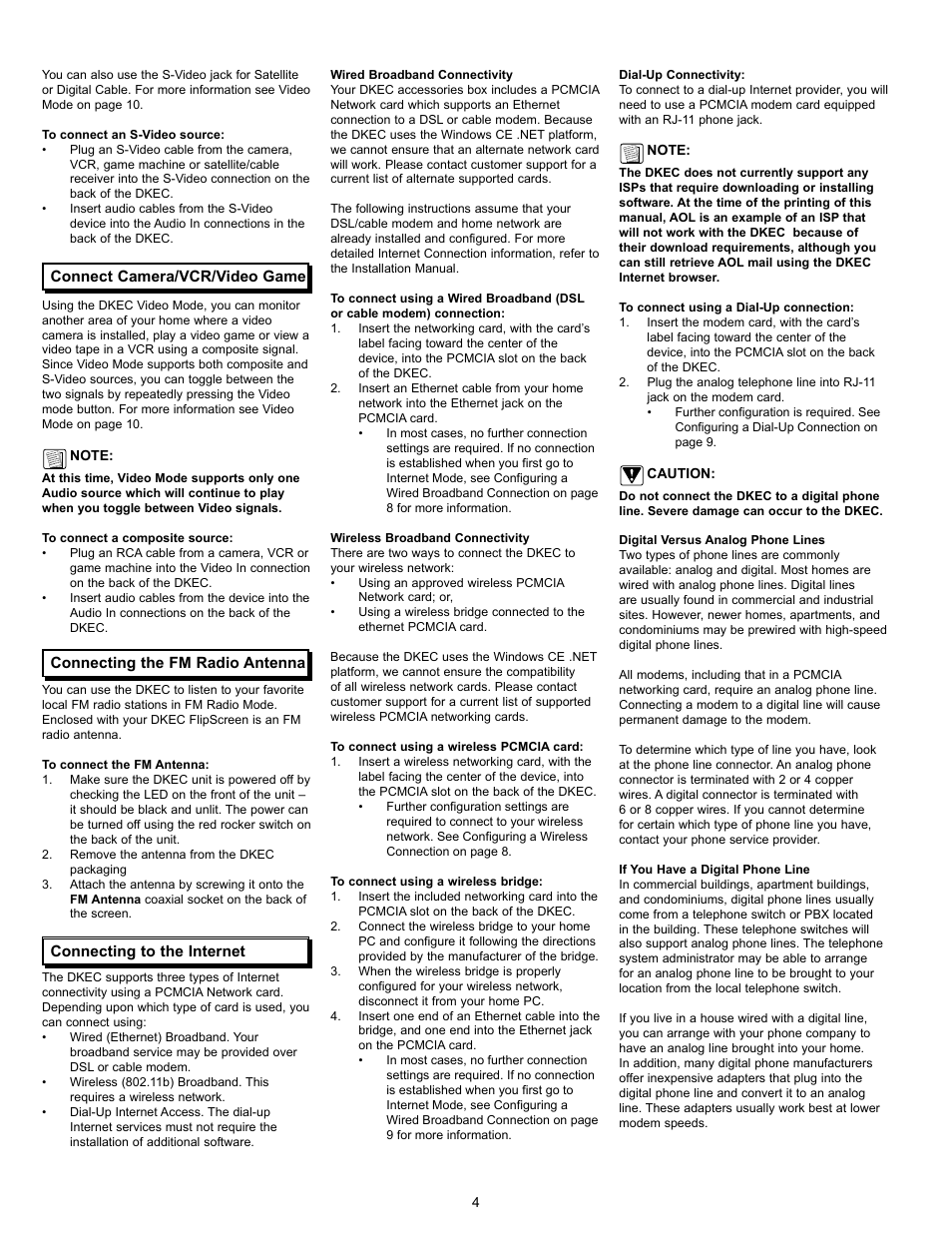 Dacor 65513REV.B User Manual | Page 6 / 24