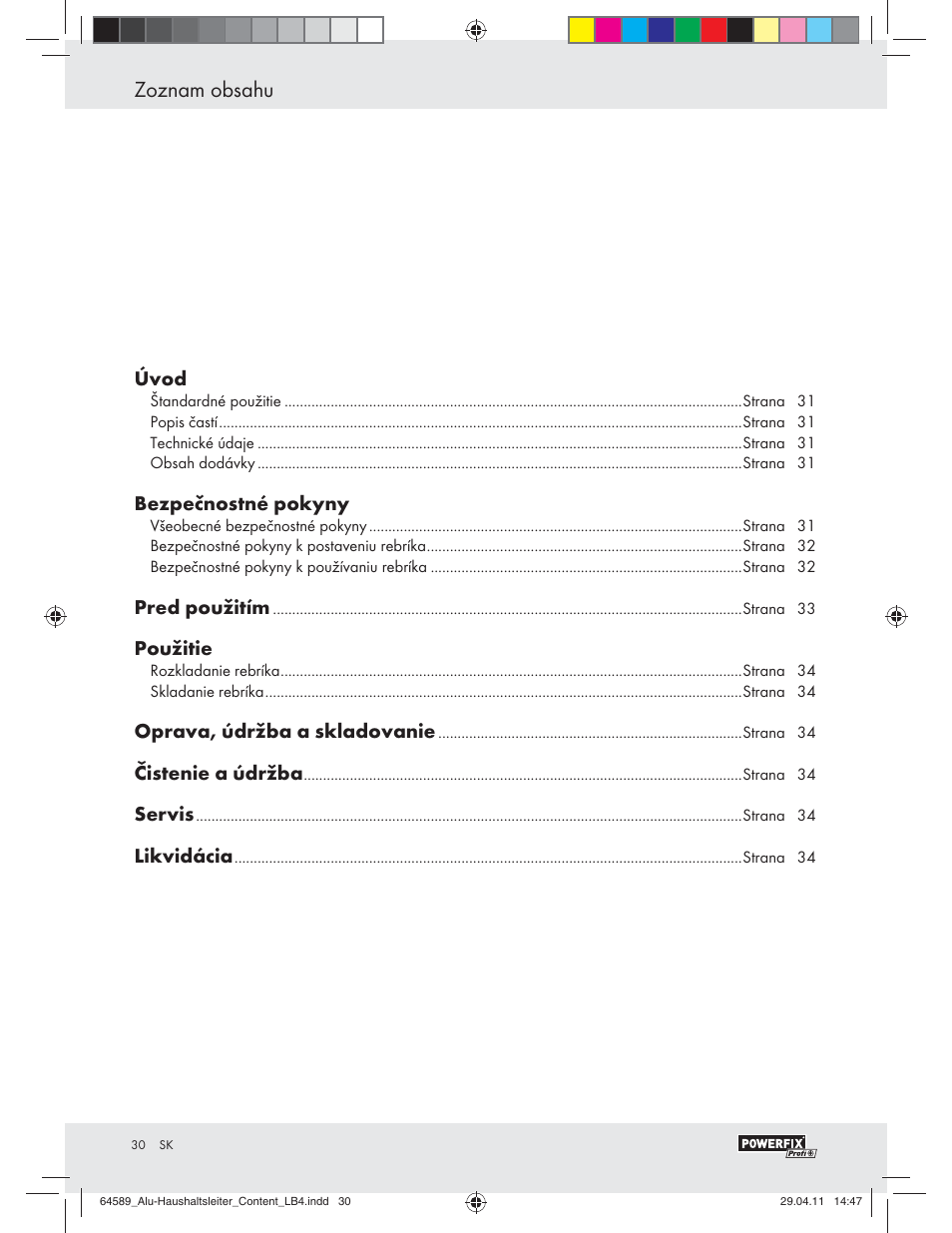 Powerfix Z29950 User Manual | Page 28 / 32