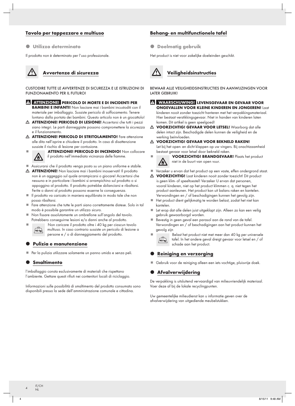 Powerfix Z9357 User Manual | Page 4 / 5