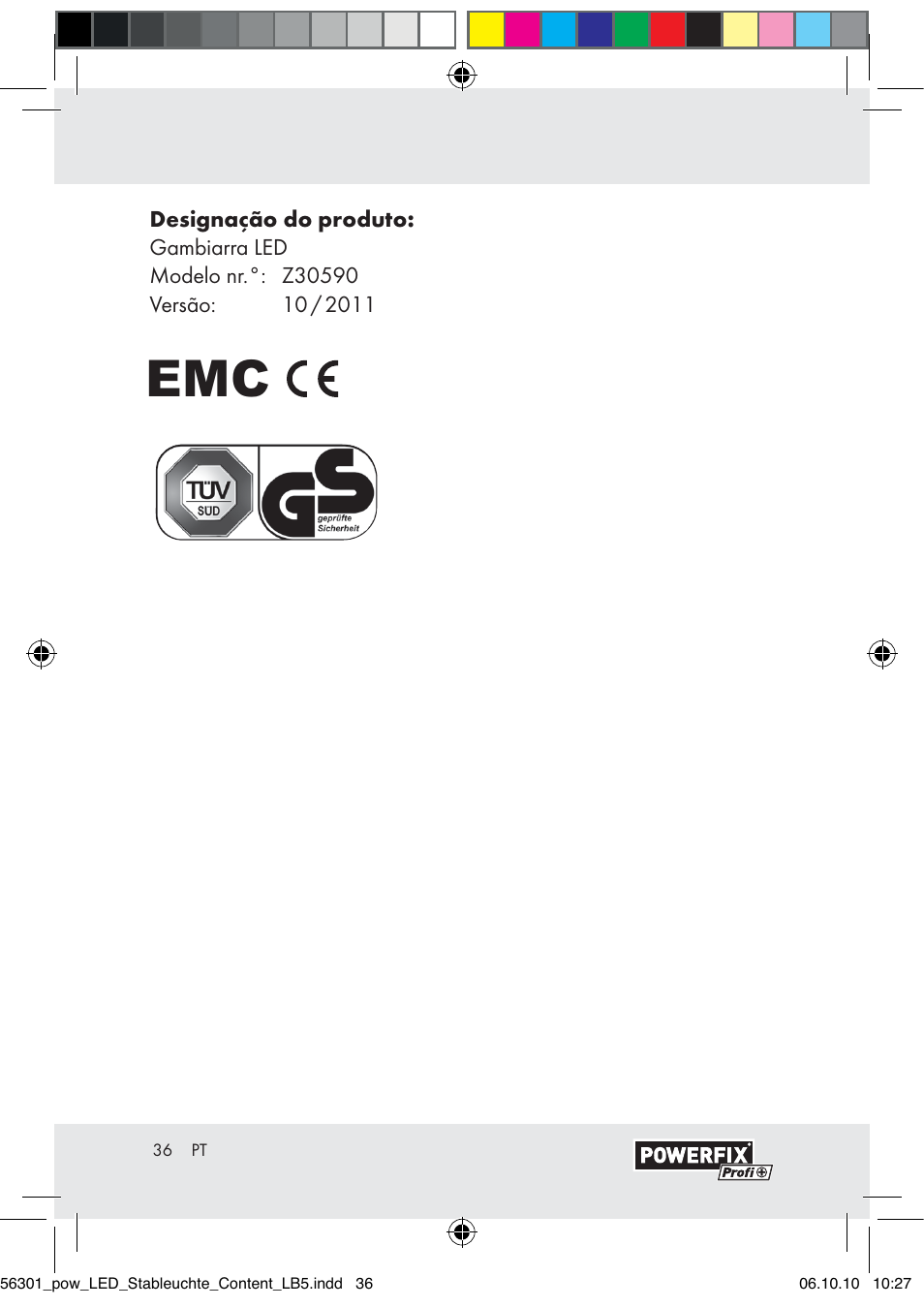 Powerfix Z30590-BS User Manual | Page 34 / 56