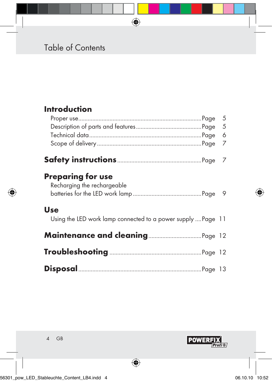 Powerfix Z30590-BS User Manual | Page 2 / 78