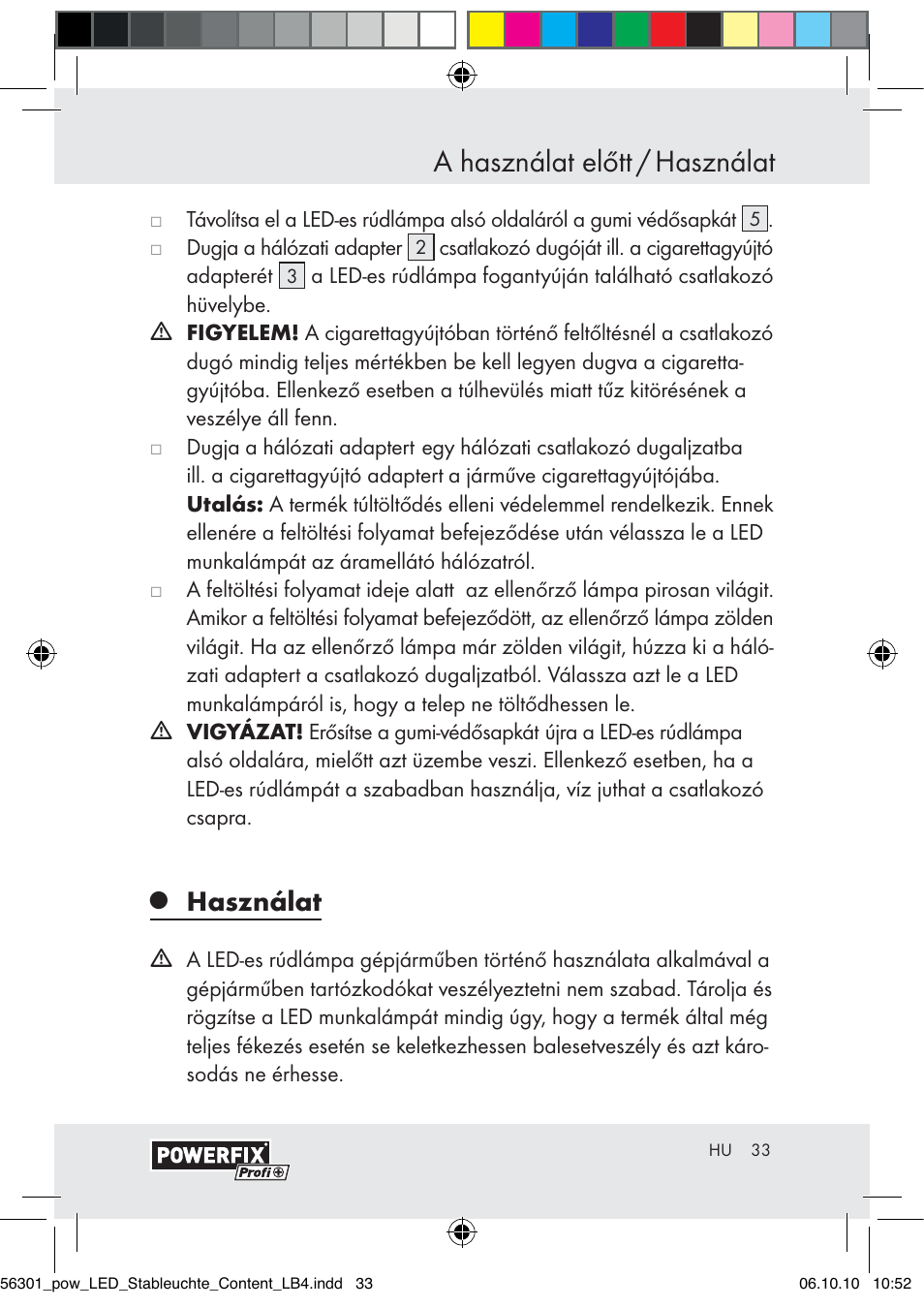 A használat előtt / használat, Használat | Powerfix Z30590-BS User Manual | Page 31 / 78