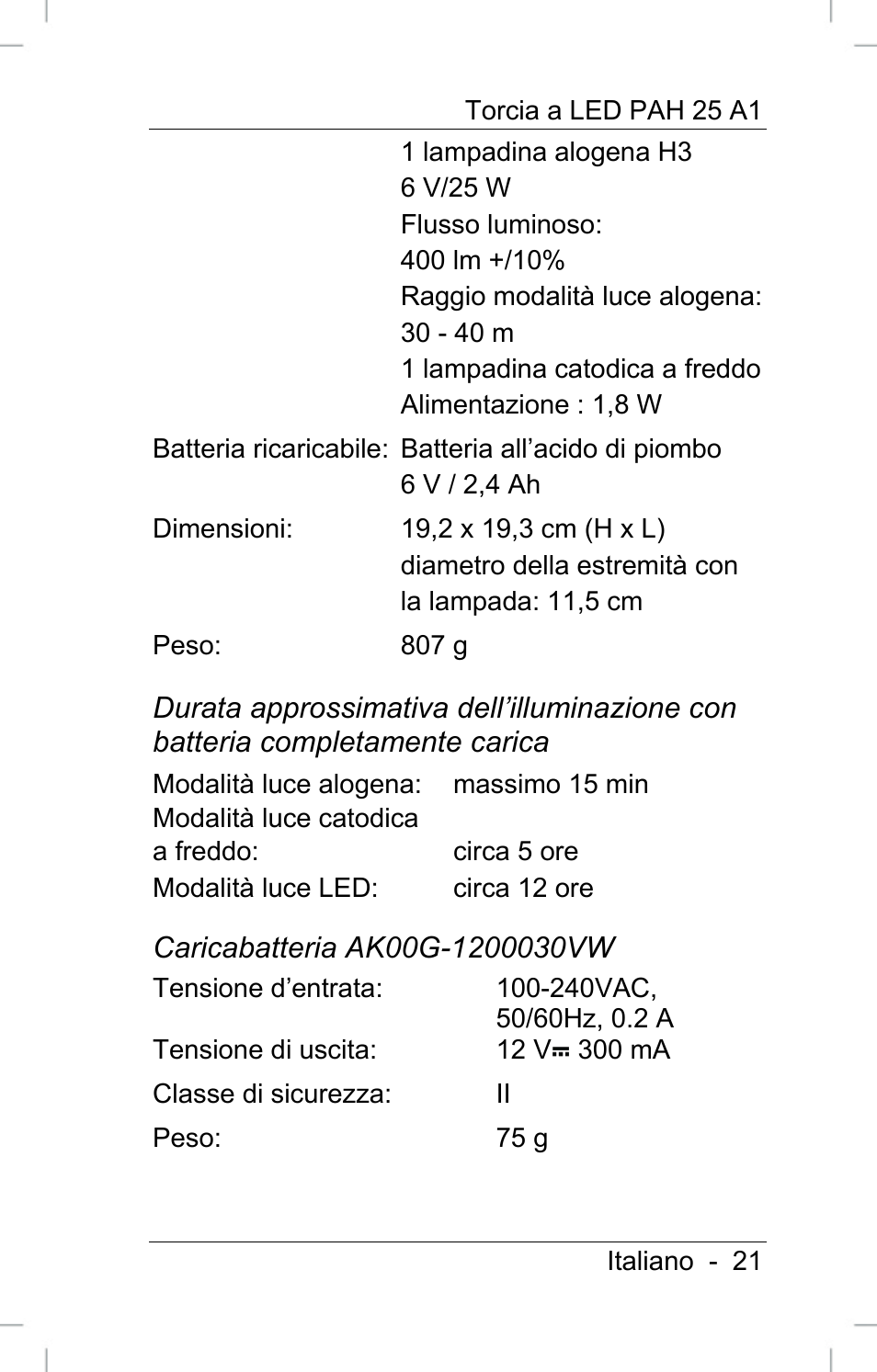 Powerfix PAH 25 A1 User Manual | Page 23 / 72