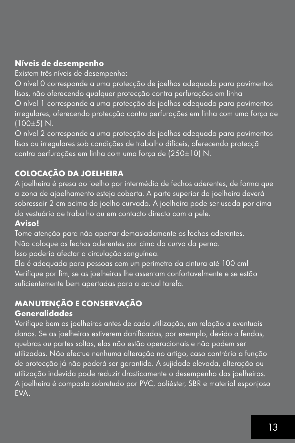 Powerfix Gel Knee Pads User Manual | Page 11 / 20