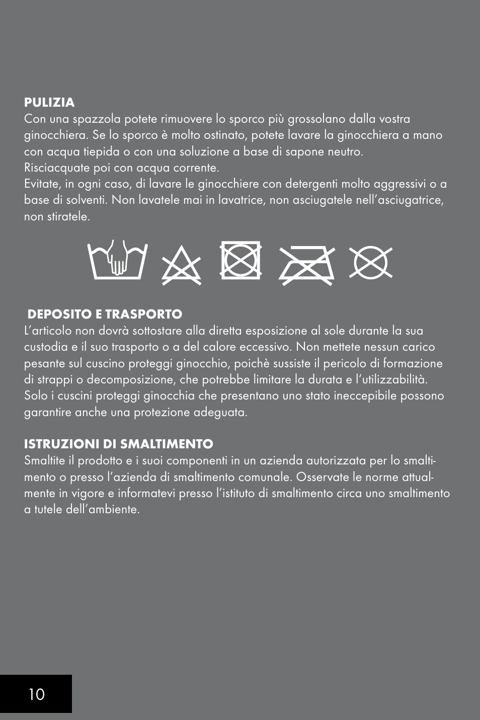 Powerfix Gel Knee Pads User Manual | Page 8 / 20
