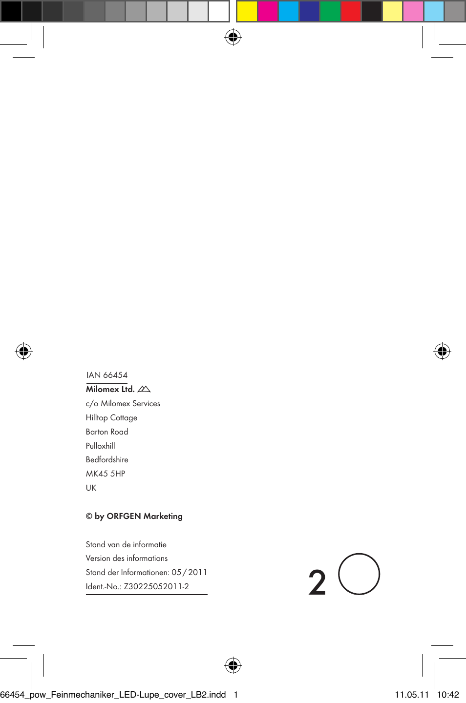 Powerfix Z30225 User Manual | 4 pages