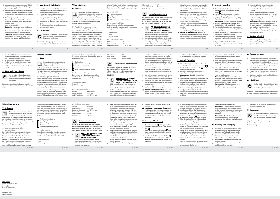 Powerfix Z30825 User Manual | Page 2 / 2