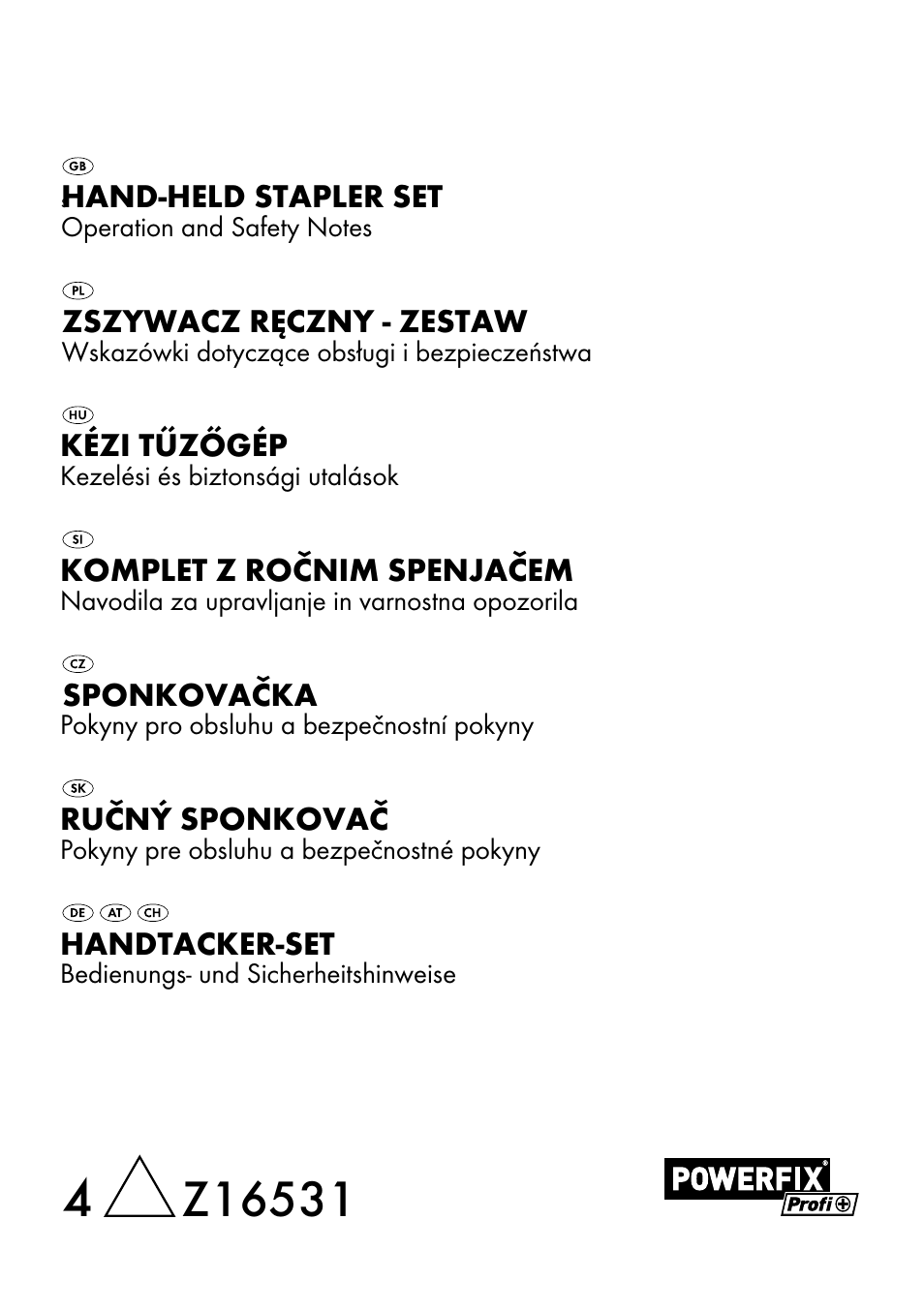 Powerfix  Z16531 User Manual | 26 pages