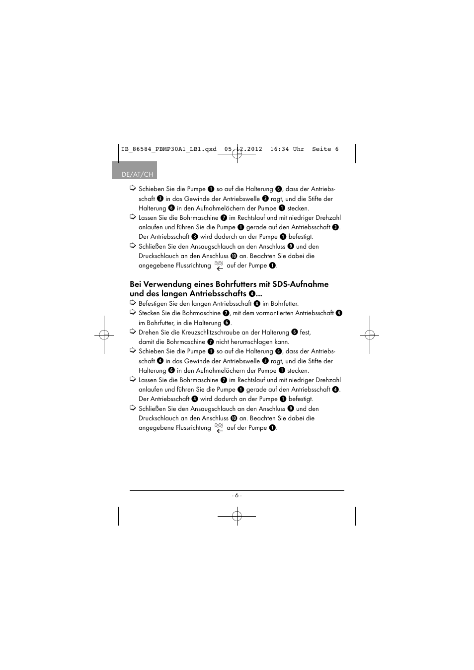 Powerfix PBMP 30 A1 User Manual | Page 9 / 44