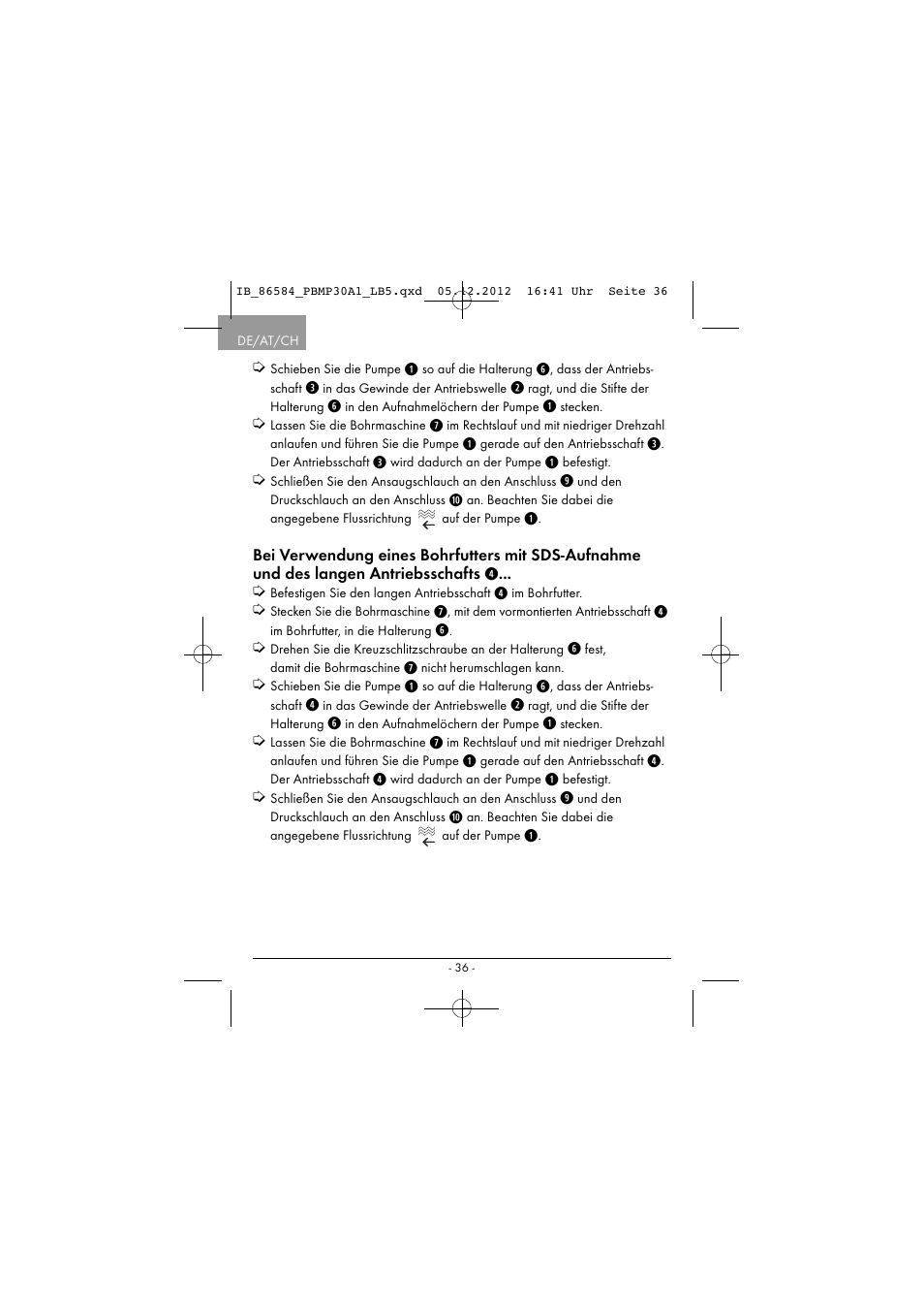 Powerfix PBMP 30 A1 User Manual | Page 39 / 44