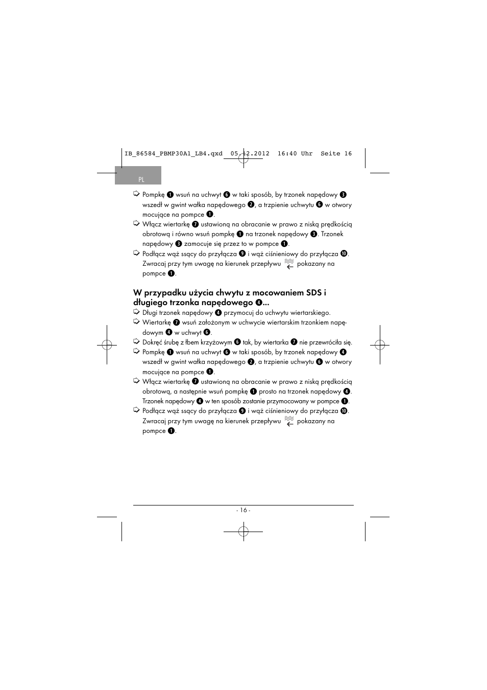 Powerfix PBMP 30 A1 User Manual | Page 19 / 74