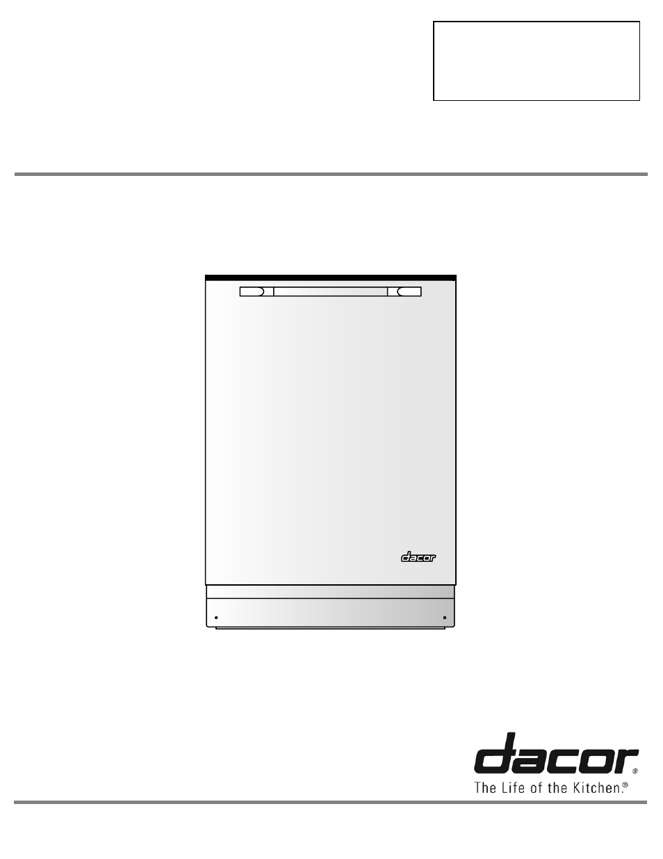 Dacor ED24 User Manual | 32 pages