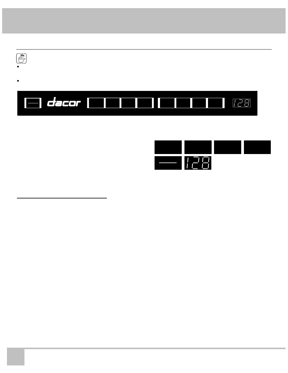 Operating your dishwasher, Dacor, Dishwasher | Starting your dishwasher, Adding a dish after you start | Dacor ED24 User Manual | Page 16 / 32