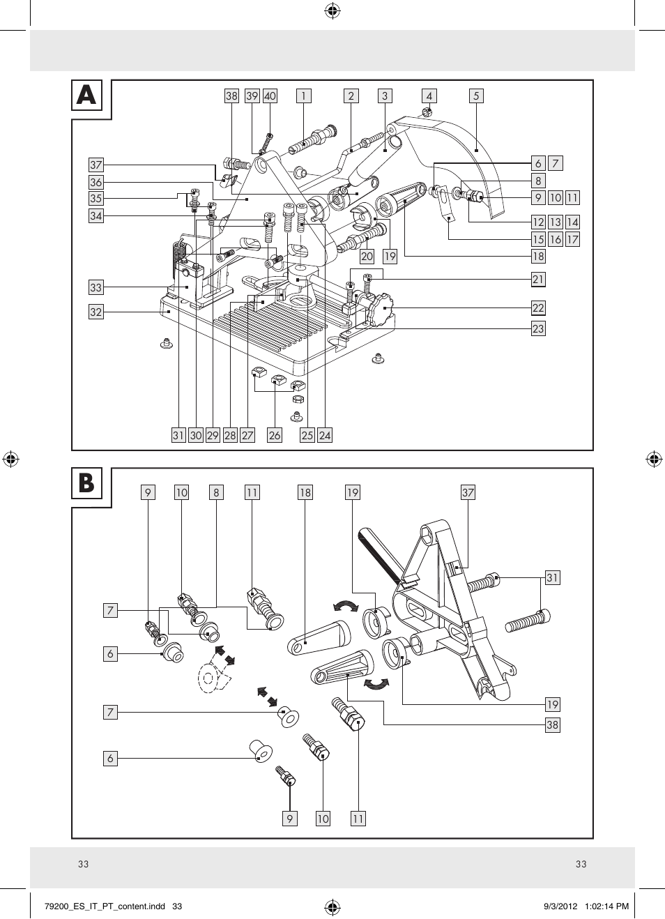 Powerfix Z15003 User Manual | Page 33 / 36